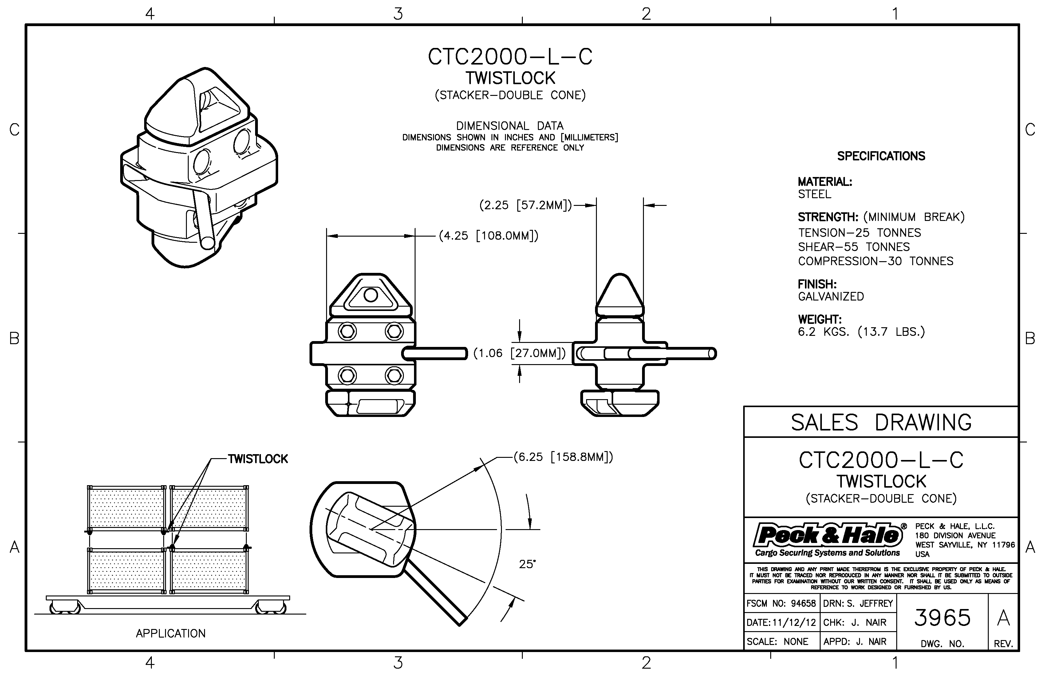 Products | Cargo Securing Systems - Peck & Hale